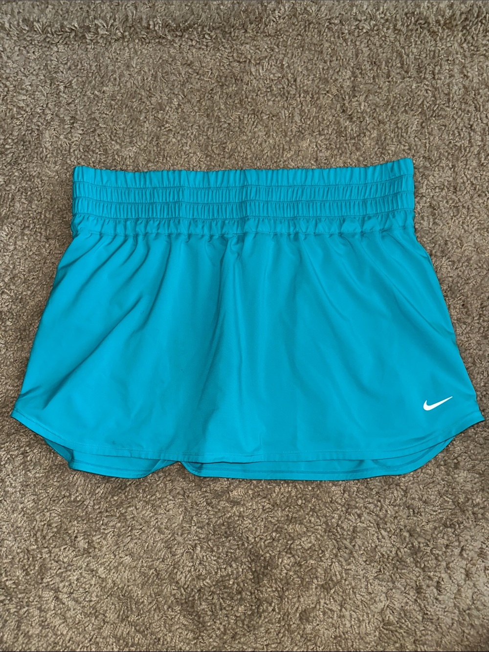 NWT Nike Plus Size One Ultra High-Waisted Teal Skort (XXL)